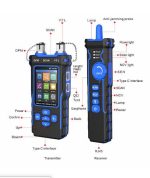 NOYAFA NF-8508 Multi-function Cable Tester For RJ11/45, PoE, Fiber Optic