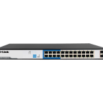 DGS-F1026P-E 24GE PoE + 2 SFP Ports 250m PoE Switch