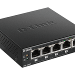 DGS-1005P 5-Port Desktop Gigabit PoE+ Switch - D-Link