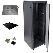 42U Server Cabinet with Glass Door