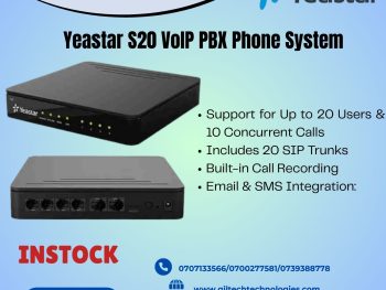 Yeastar S20 Business Phone System - Supports PSTN, VoIP & GSM
