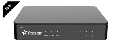 Yeastar S20 PBX panel ports