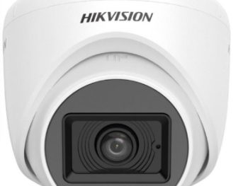 3K Indoor Security Camera with Color Night Vision & Audio - Turret Dome Style